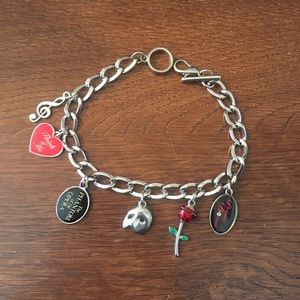 Phantom of the Opera Charm Bracelet